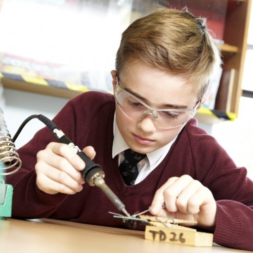 Pupils reading